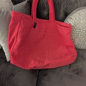 Victoria's Secret Red Tote Bag